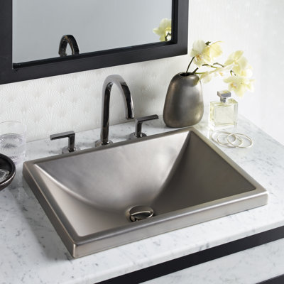 Amara 20" Dual-Mount Fireclay Bathroom Sink