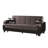 Upholstered Convertible Sofabed with Storage