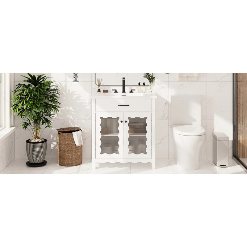 Single Bathroom Vanity with Top