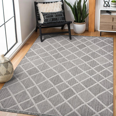 Stylish Area Rugs Medium Pile Bedroom Rug Non Slip Floor Mat Indoor Hallway Carpet Pads 9964
