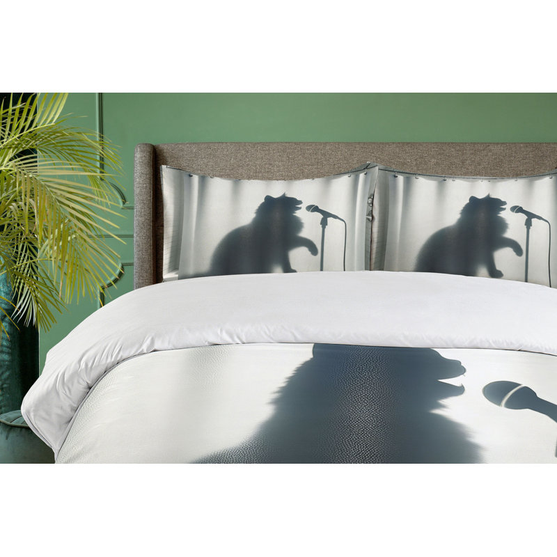 Cat Duvet Cover, California King Duvet Cover + 2 Standard Shams