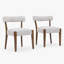 Chaises de salle à manger rembourrées Cindina-711859136