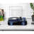 Beacon 5-in-1 Turntable System with Record Player, Bluetooth, FM Radio, Built-in Stereo Speakers & LED Accent Lighting