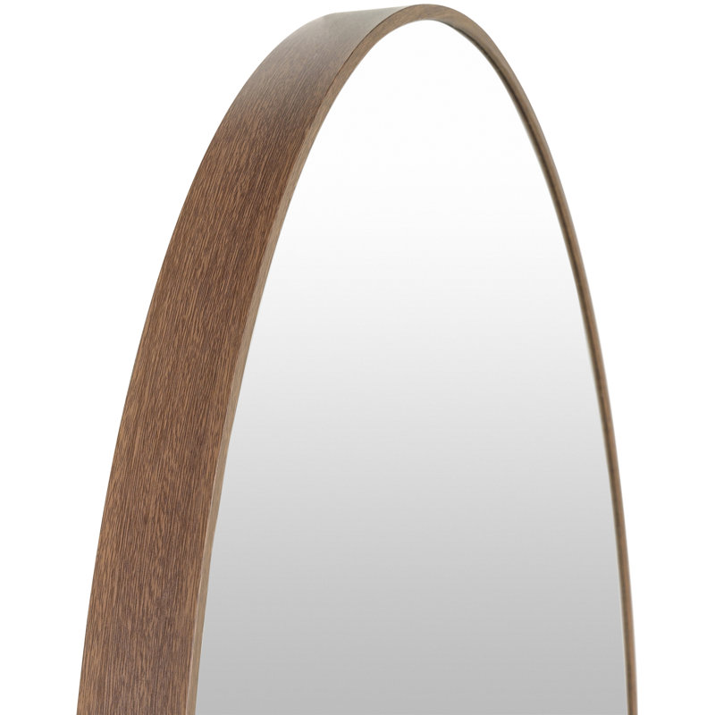Miroir d'appoint Parth, Brun foncé