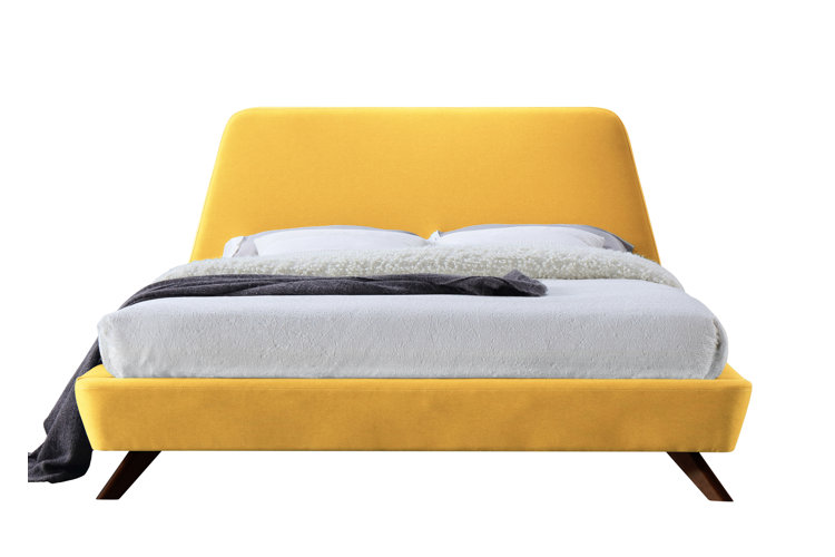 Corrigan Upholstered Low Profile Platform Bed