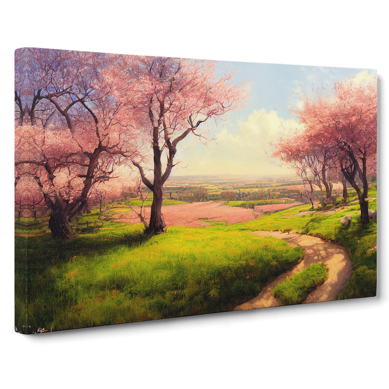 Stunning Spring Forest - Wrapped Canvas