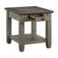 Table basse et table de bout 1 pièce avec tiroir et tablette inférieure-437509306