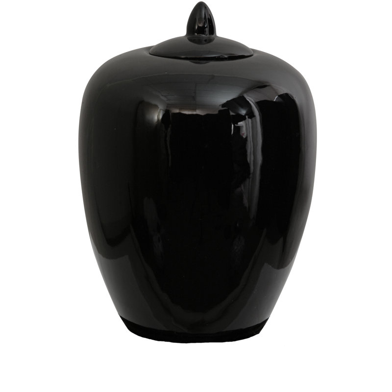 Pot en porcelaine Pomona, Noir