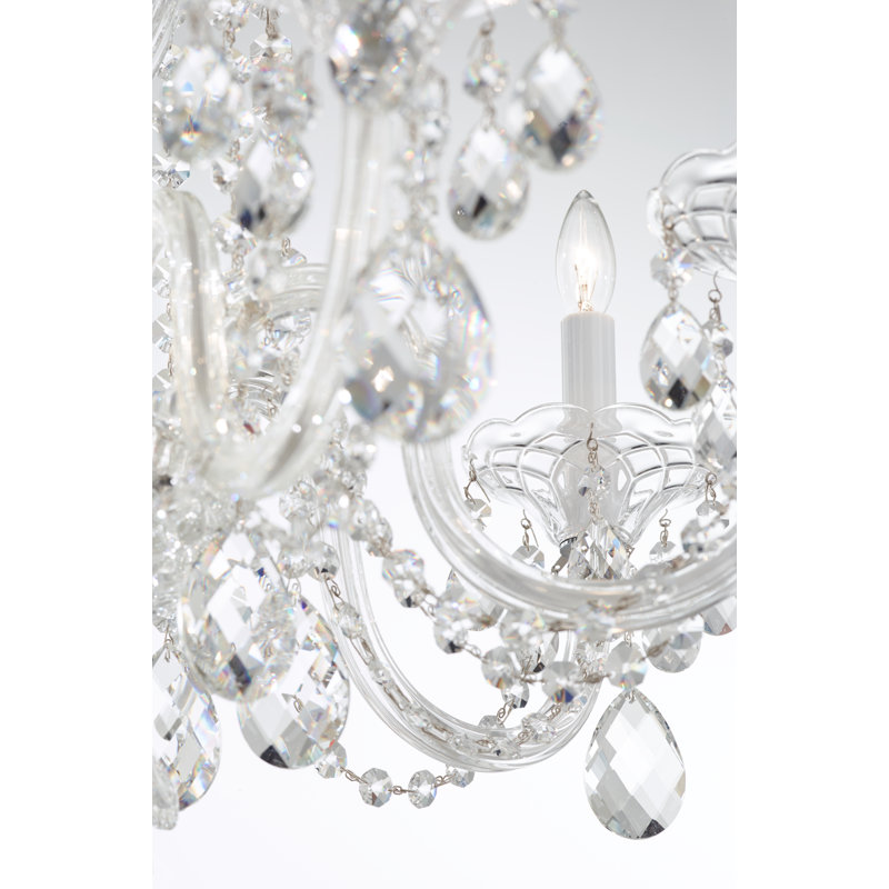 Sterling 7 - Light Chandelier, Clear Spectra Crystal