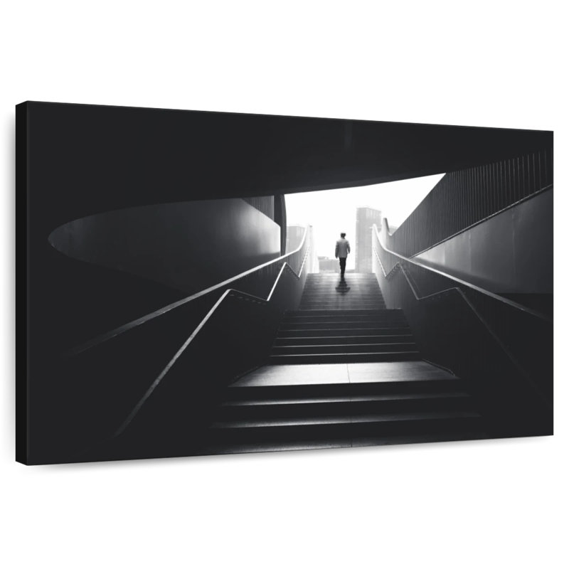 Montée d'escalier, H 20 po x l 30 po