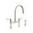 Holborn Bridge Kitchen Faucet With C-Spout and Side Spray-56495391-126482251