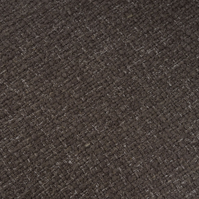 Tabouret de comptoir rembourré Arshaluys, Gris foncé