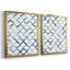 Sea Lattice I - ensemble de 2 peintures encadrées-956276067-956276152