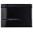 Santorini 7.88" x 5.88" Glossy Ceramic Bullnose Tile Trim in Nero