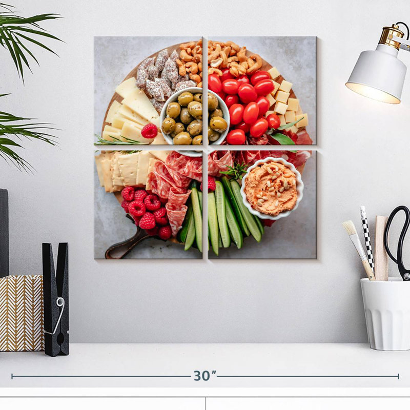 Yarlin Charcuterie Board, 18" H x 18" W