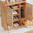 Entryway retractable storage shoe cabinet