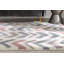 Arden Chevron Synthetic Area Rug-60066503