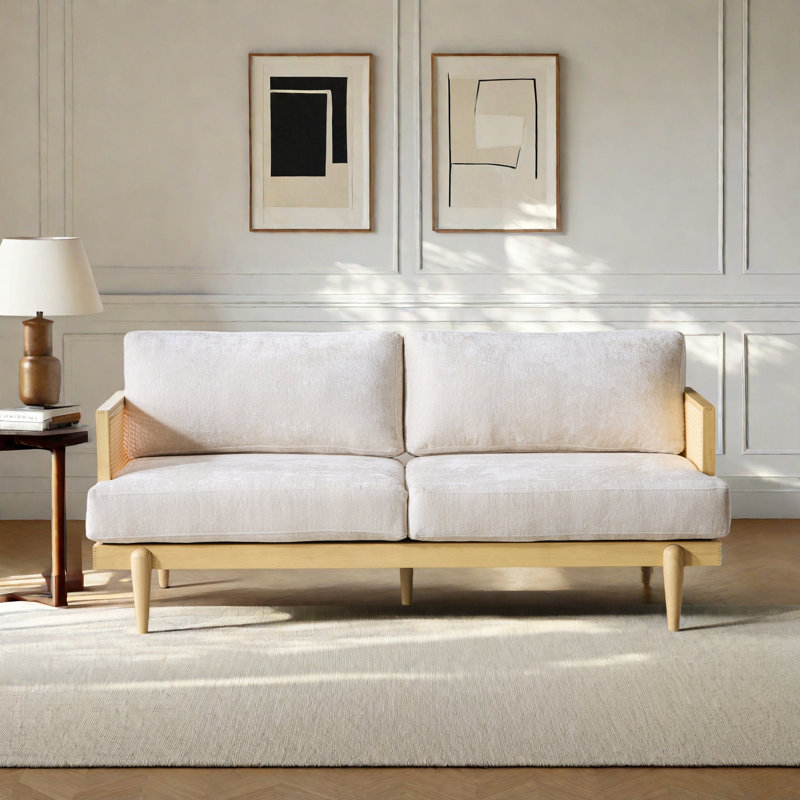 Canapé Dayton, Naturel, Beige