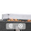 56" Rectangle Concrete Propane Fire Pit Table With Propane Tank Cover & Tempered Glass-884503334