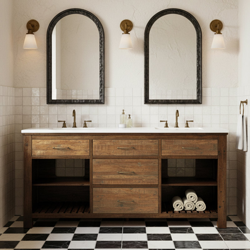 Chamonix 72'' W Double Vanity