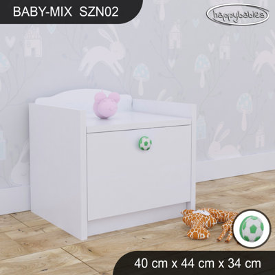 Baby Mix 1 Drawer Nightstand