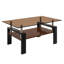 Glass Top Wood Coffee Table With Shelf-1277603733-1277603732-1305439399