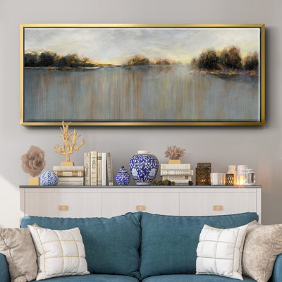 Rain at Dawn- Framed Canvas