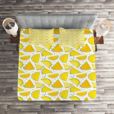 Melon Coastal Coverlet
