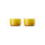 Le Creuset Stoneware Set Of 2 Straight Walled Ramekin, 7Oz. Ea. - Nectar