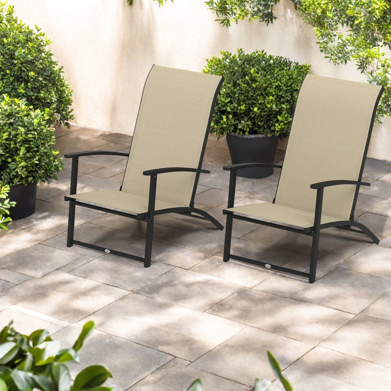 Outdoor Folding Dining Armchair