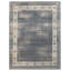 Distressed Homage Hand Knotted Wool Area Rug-1673957400