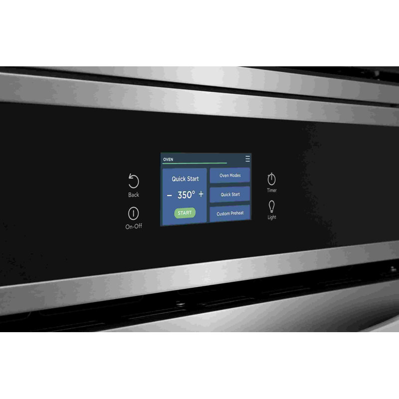 Combinaison four électrique / micro-ondes 27 po Frigidaire, Acier inoxydable