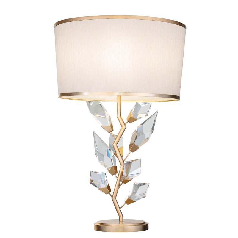 Foret Table Lamp, Gold, White