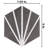 Horizon Dawn 7-3/4" x 9" Porcelain Patterned  Wall and Floor Tile-75146010