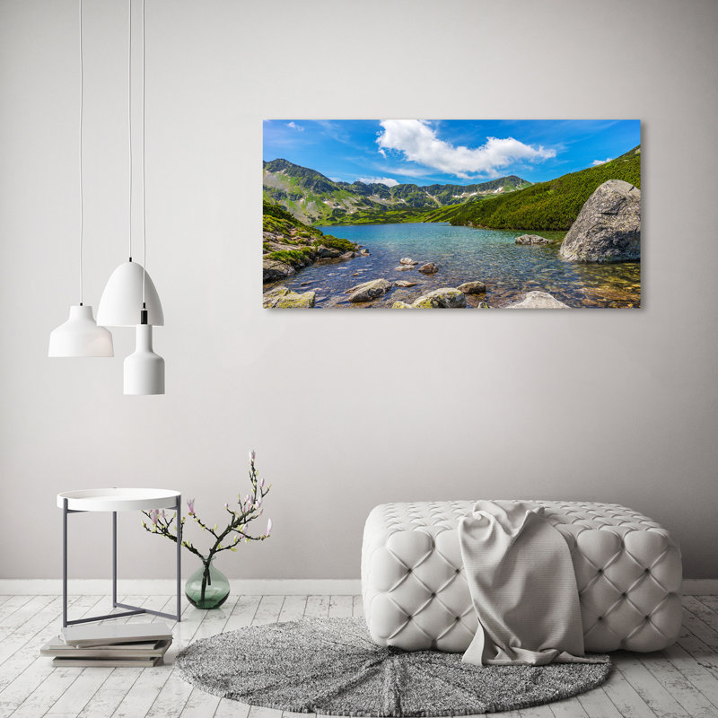Valley Of The Tatra Mountains - Wrapped Canvas Print