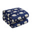 Ensemble d'édredon réversible en microfibre 4 pièces-55253853-55253855