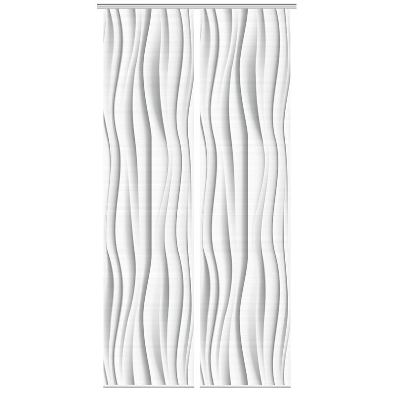 Penland Semi Sheer Curtain Panel Pair