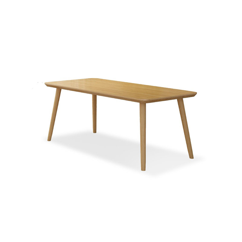Table de salle à manger Burlywood, 29.53"H x 70.87"L x 31.5"W