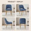 Chaises de salle à manger 19,5 po-273828395