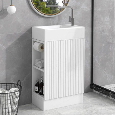 Meuble-lavabo 18,6 po avec lavabo