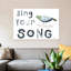 «Bird Words III» par Melissa Averinos - Impression sur toile tendue avec châssis-72481298-72481299-72481300
