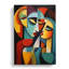 Loving Family Cubism Art - Wrapped Canvas-1531282822