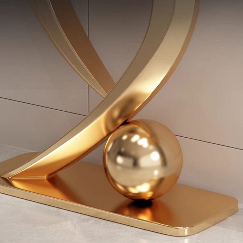 Console Modern Minimalist Luxury Art, H 33,46 po x l 39,37 po x P 15,75 po