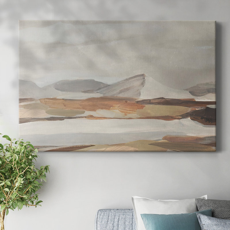 Toile tendue Dusky Mountain II-Gallery, H 8 po x l 12 po