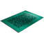Tapis noué à la main unique en son genre Holsworth - vert
