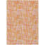 Tapis orange lavable intérieur / extérieur Zarifa -1028714014
