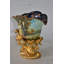 Blossoming Resin Vase With Mr. William Hallett Design Size: 9" X 8" X 12"H