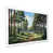 White Single Picture Framed