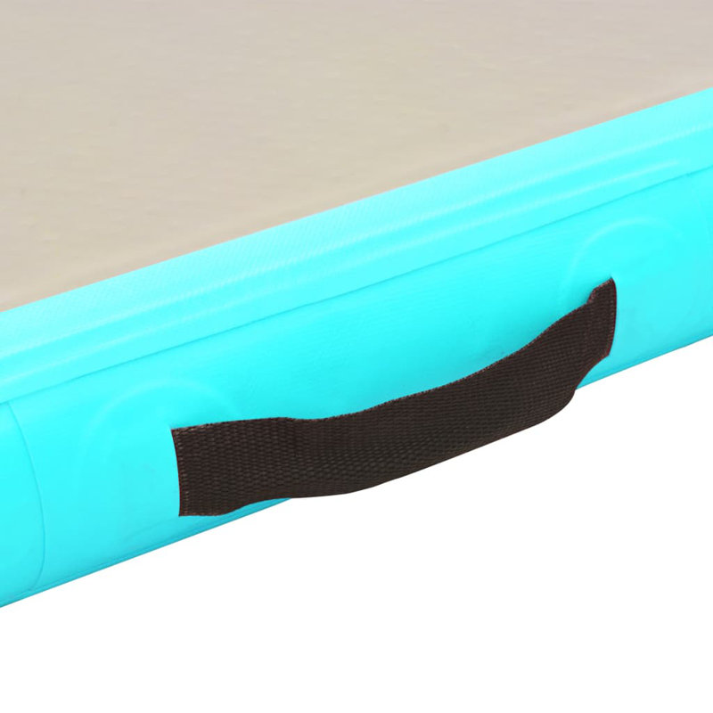 Tapis de gymnastique gonflable Air, Gris/vert