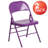 Oliverson Double Braced Metal Folding Chair-2062912994